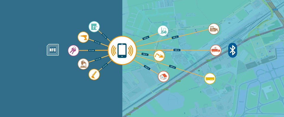 screenshot of Asset Location Manager Mobile App